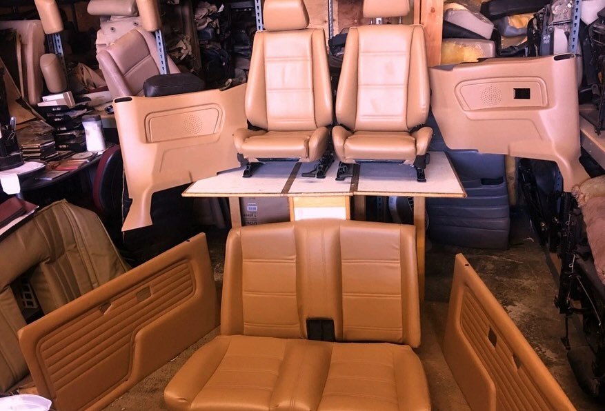 BMW E30 325/318 New Tan Convertible Seat Kit
