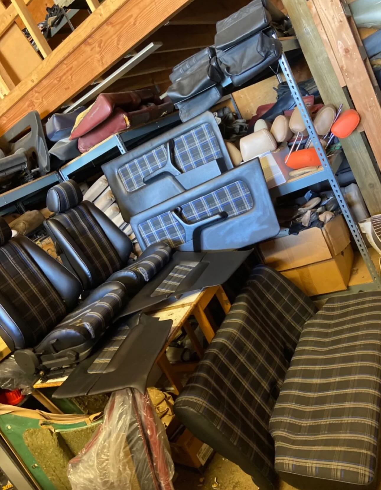 BMW E30 325/318 Plaid Fabric Seat Set