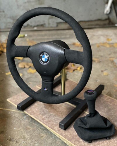 BMW M Tech 2 Steering Wheel and Gear Knob