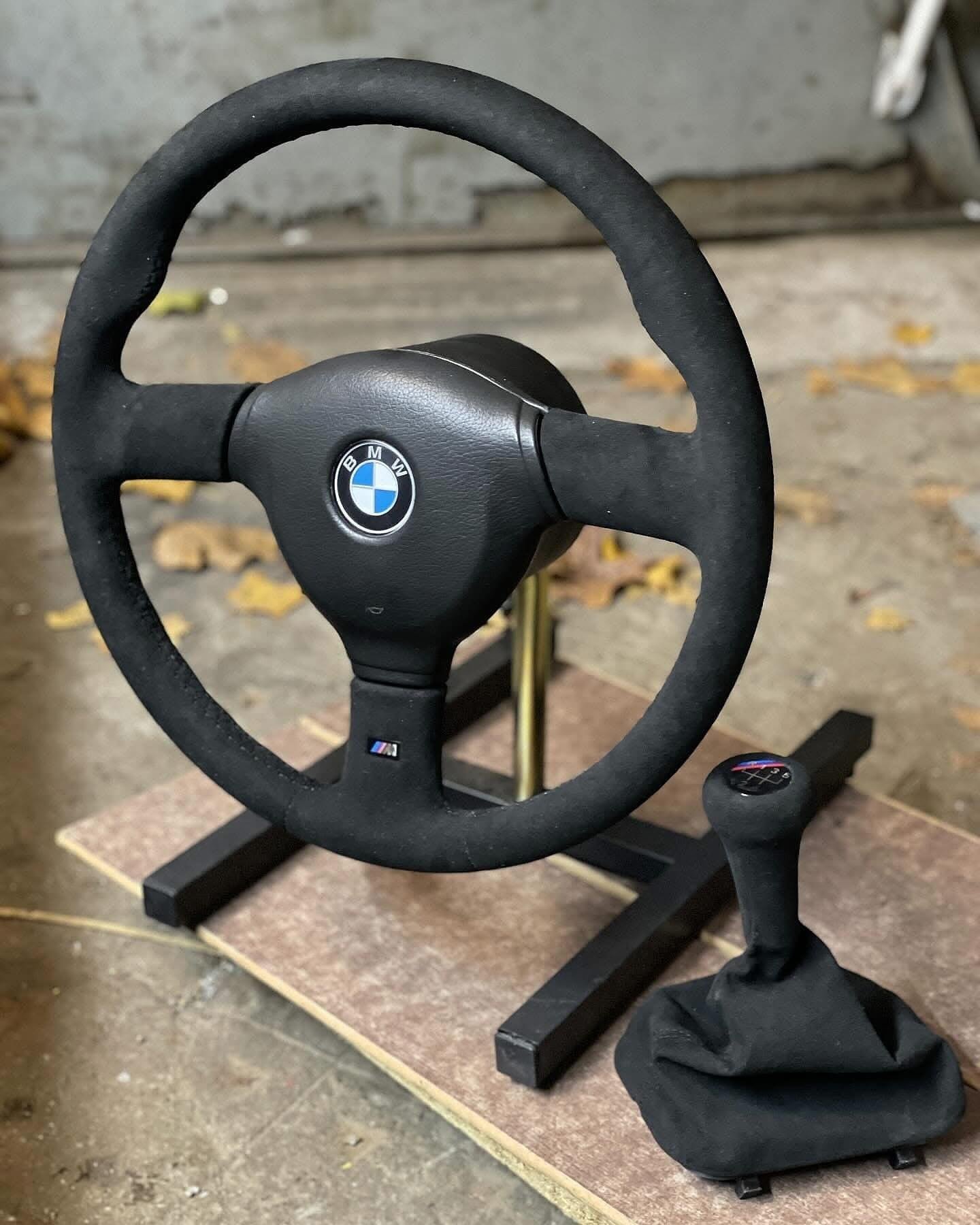 BMW M Tech 2 Steering Wheel and Gear Knob