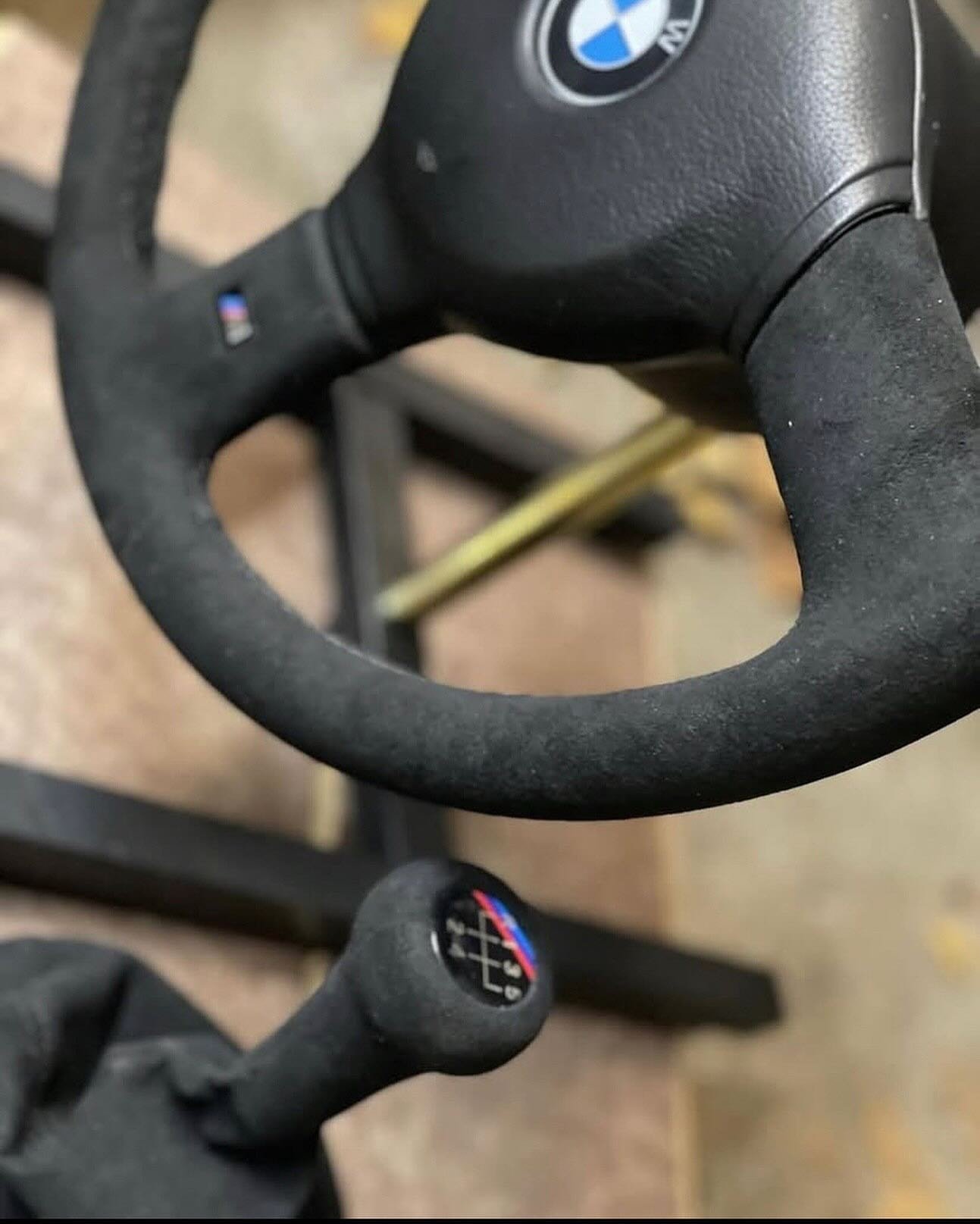 BMW M Tech 2 Steering Wheel and Gear Knob - Image 2