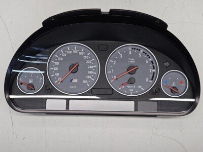 BMW E39 M5 62119134805 Refurbished instrument cluster speedometer km/h gray