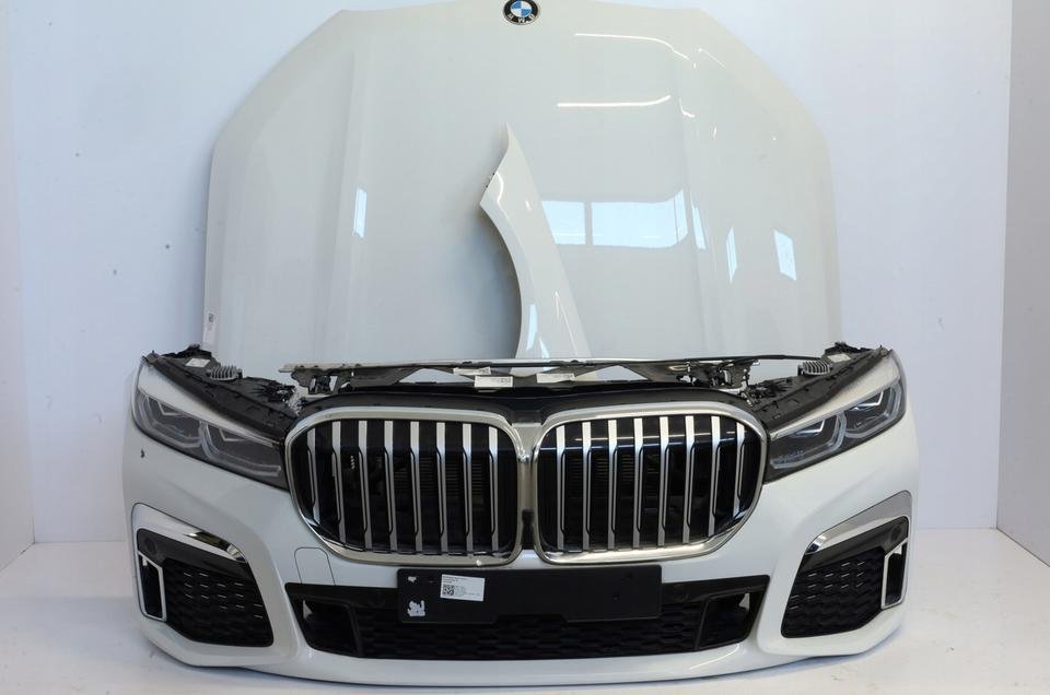 Genuine BMW G11 G12 7 Series LCI Complete Front End Assembly – M Sport Package (Alpine White A300)