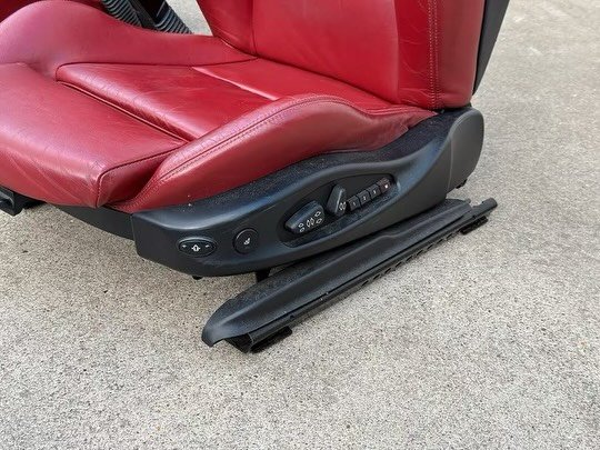 BMW Genuine M3 Imola Red Interior Set – OEM RHD Coupe – Compatible with E46 M3 – 2000–2006 - Image 11
