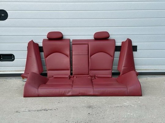 BMW Genuine M3 Imola Red Interior Set – OEM RHD Coupe – Compatible with E46 M3 – 2000–2006 - Image 5