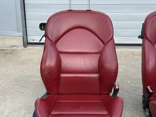 BMW Genuine M3 Imola Red Interior Set – OEM RHD Coupe – Compatible with E46 M3 – 2000–2006 - Image 7