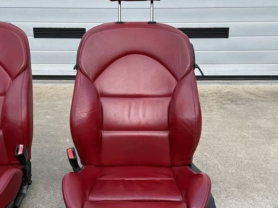 BMW Genuine M3 Imola Red Interior Set – OEM RHD Coupe – Compatible with E46 M3 – 2000–2006 - Image 8