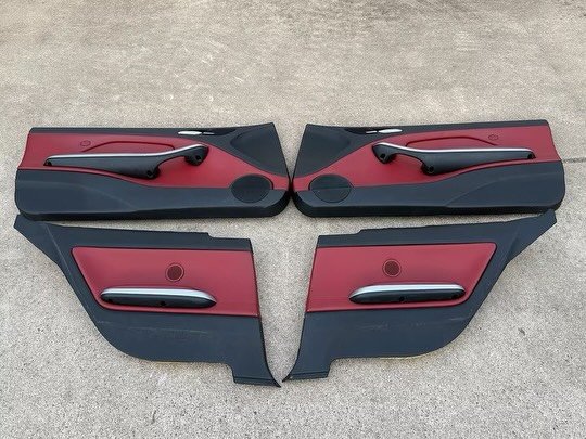 BMW Genuine M3 Imola Red Interior Set – OEM RHD Coupe – Compatible with E46 M3 – 2000–2006 - Image 10